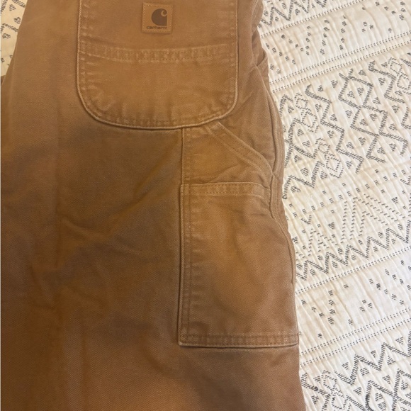 Carhartt Brown Flannel Lined Pants - Picture 7 of 7